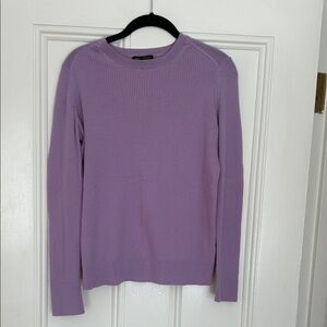 Banana Republic Lavender Crew Neck Sweater
